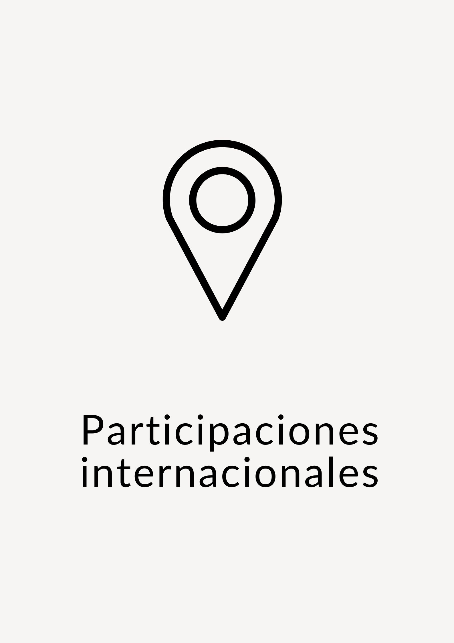 Participaciones internacionales